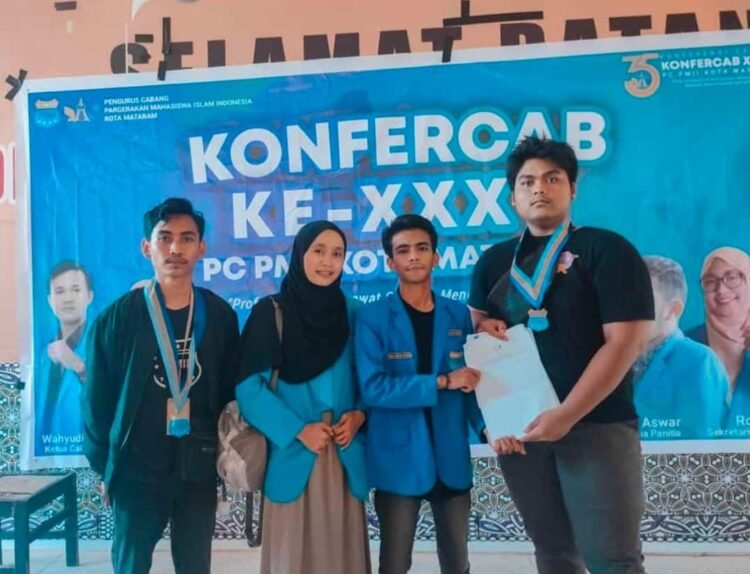 Fidar Hairul Diaz Terpilih Jadi Ketua Cabang PMII Mataram