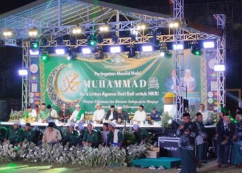 Ustadz Abdul Halim, SH Menghadiri Acara Maulid Nabi Muhammad SAW dan Doa Lintas Agama