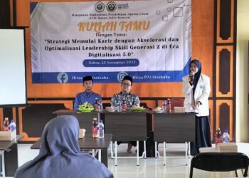 HIMA PAI STAIHA: Strategi Memulai Karir dengan Akselerasi dan Optimalisasi Leadership Skill Generasi Z di Era Digitalisasi 5.0