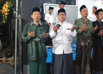 Pengajian Umum dan Sholawat Nabi Muhammad SAW dalam Rangka Pembukaan Posko Meroket di Tabanan