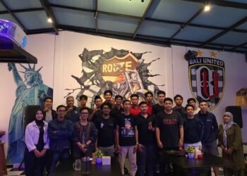 Caleg Muda Bali Bersama Perwakilan Ketiga Relawan, Sukses Gelar Nobar Debat Capres Wujudkan Pemilu Damai