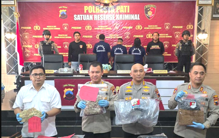 Tersangka Pengeroyokan Bos Rental Mobil di Pati