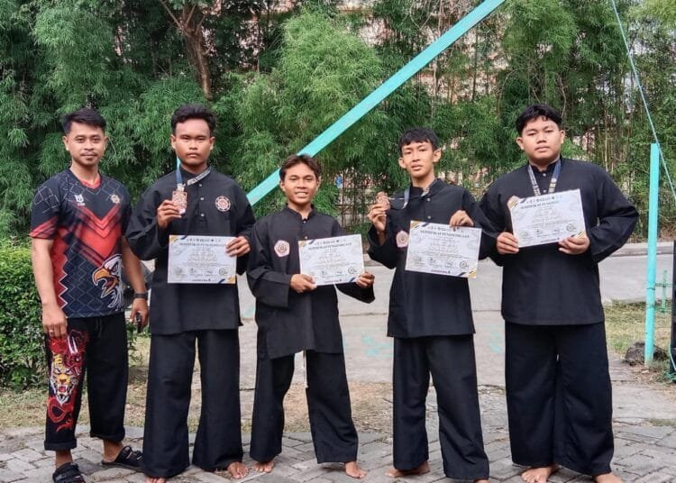 Prestasi Membanggakan: 4 Santri MATQ Sunanul Muhtadin Raih Juara Pencak Silat Nasional