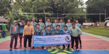 Dalam Rangka Harlah ke-103 NU, PC GP Ansor Bawean Gelar Turnamen Bola Voli Ansor Cup I 2026